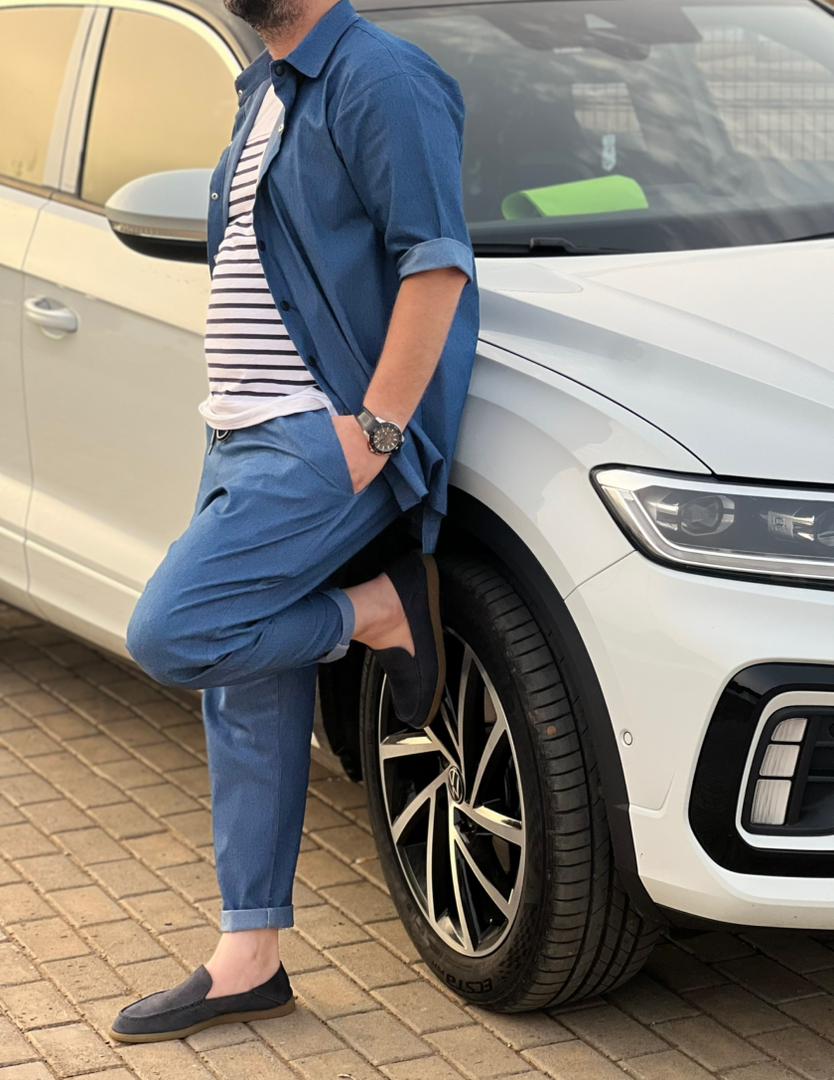 Ensemble Denim D'eux Pieces.