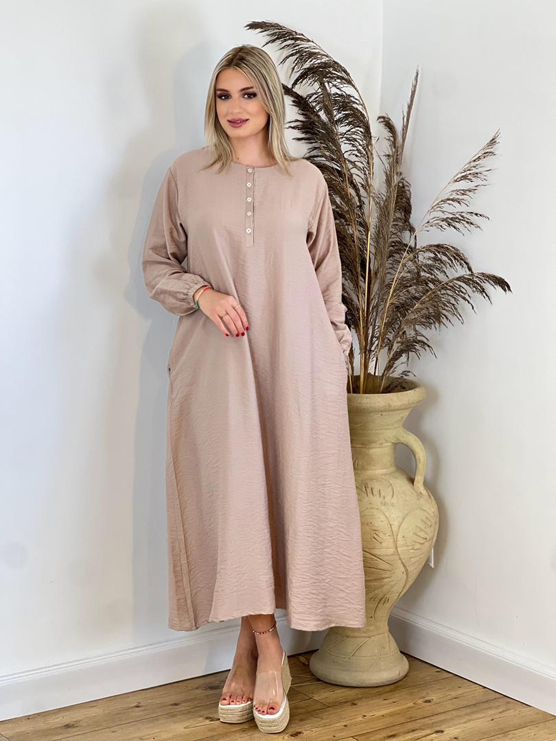 Robe D'été En Lin.