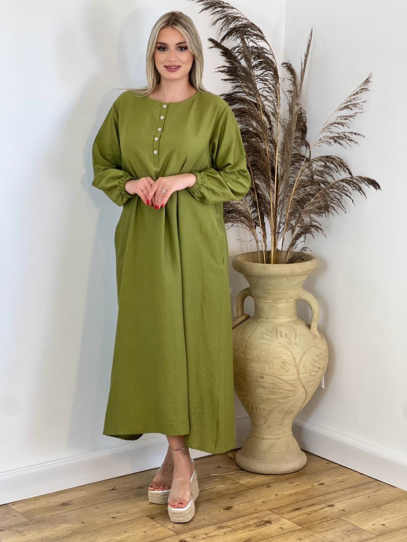 Robe D'été En Lin.