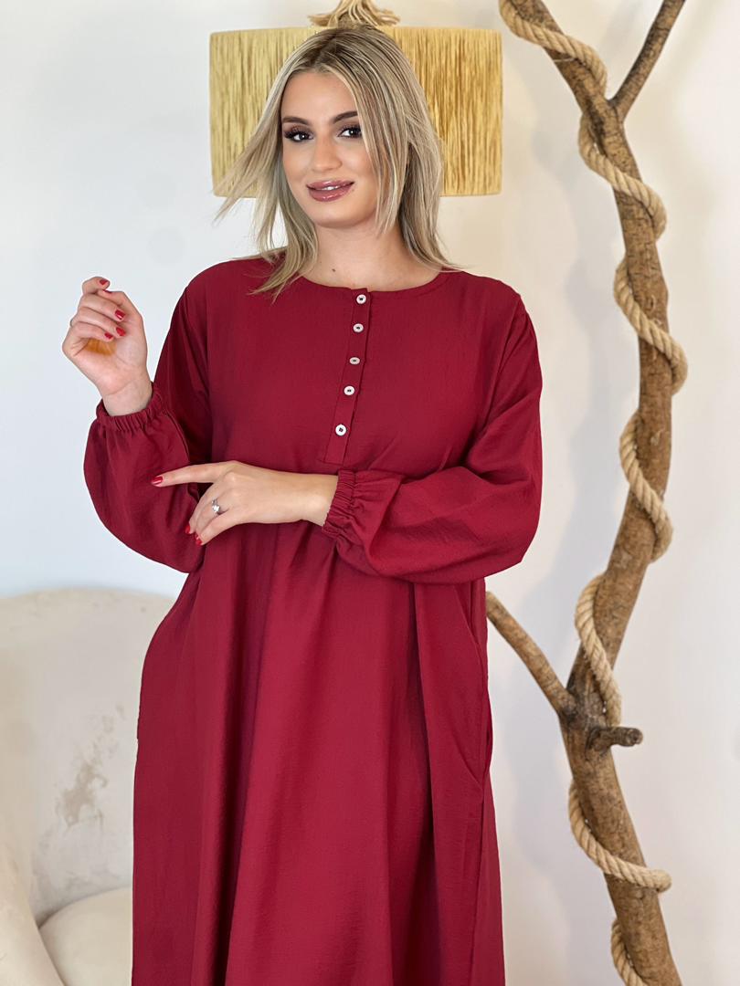 Robe D'été En Lin.